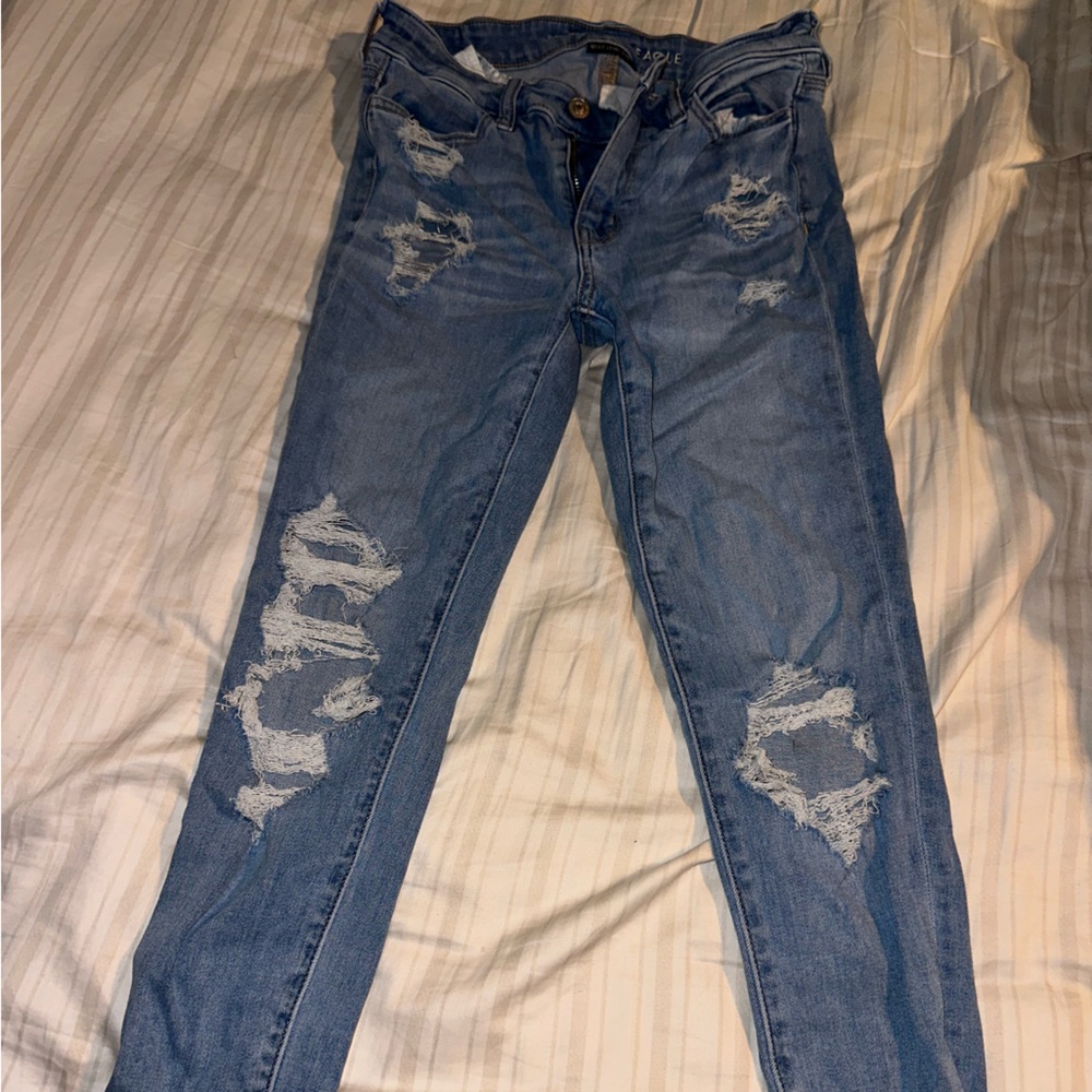 American eagle next level stretch skinny jeans